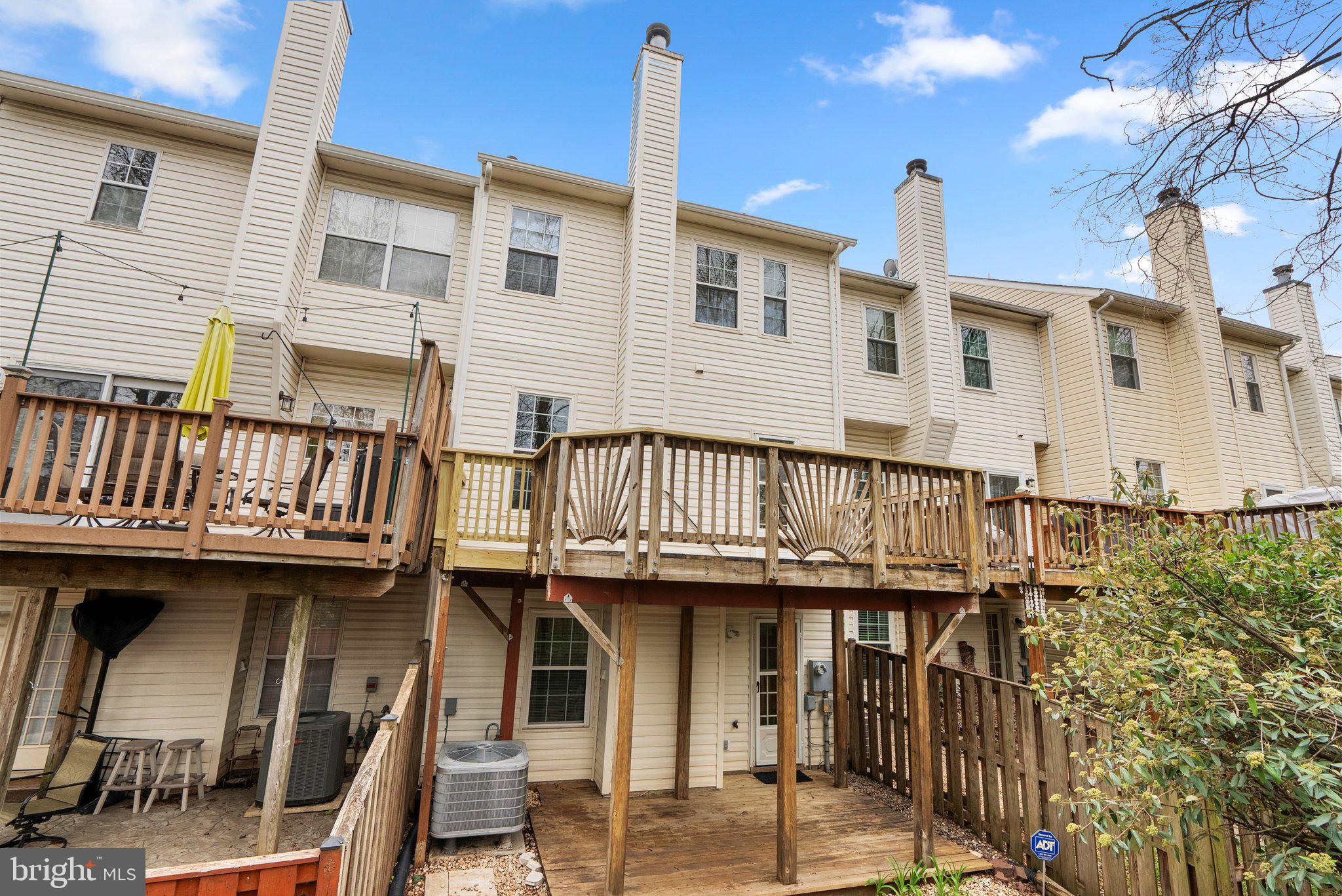 21937 Thompson Square Sterling, VA 20166 - Photo 42 of 48 a view of a balcony with two chairs