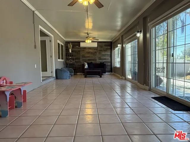 a view of a house with a patio