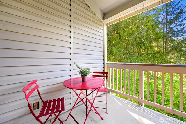 a view of a outdoor seating area