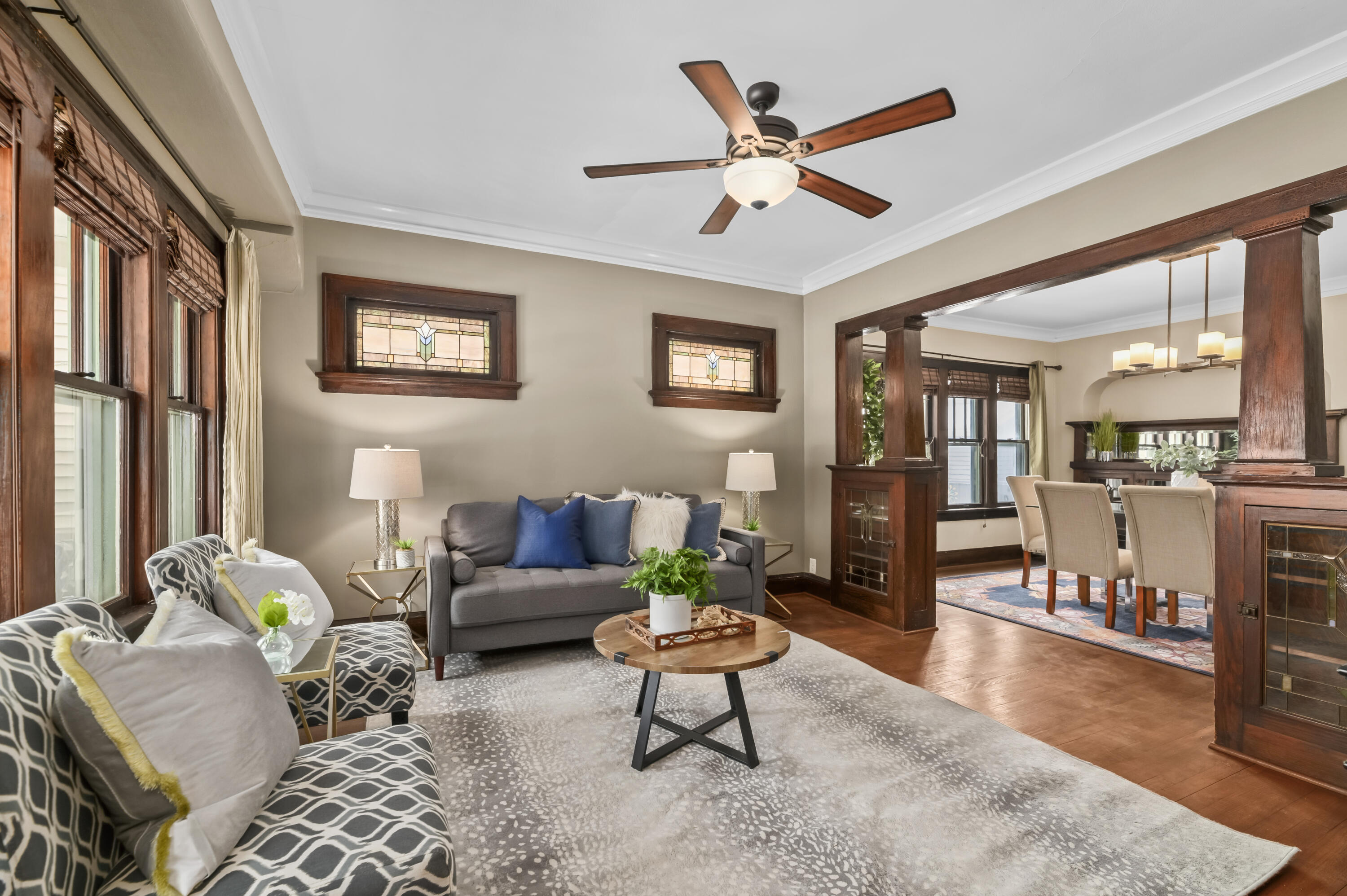 2735 South Greeley Street Milwaukee, WI 53207 - Photo 4 of 37 w/beautiful stained glass