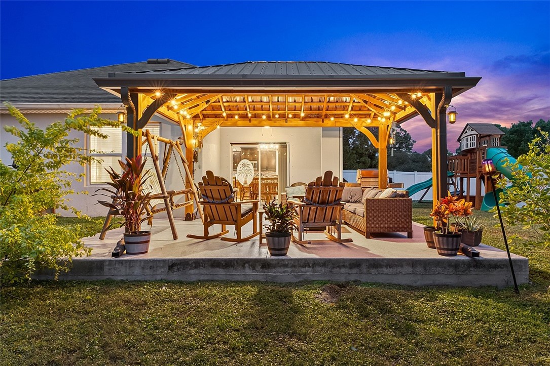 233 Periwinkle Drive Sebastian, FL 32958 - Photo 32 of 34 a view of swimming pool with a patio
