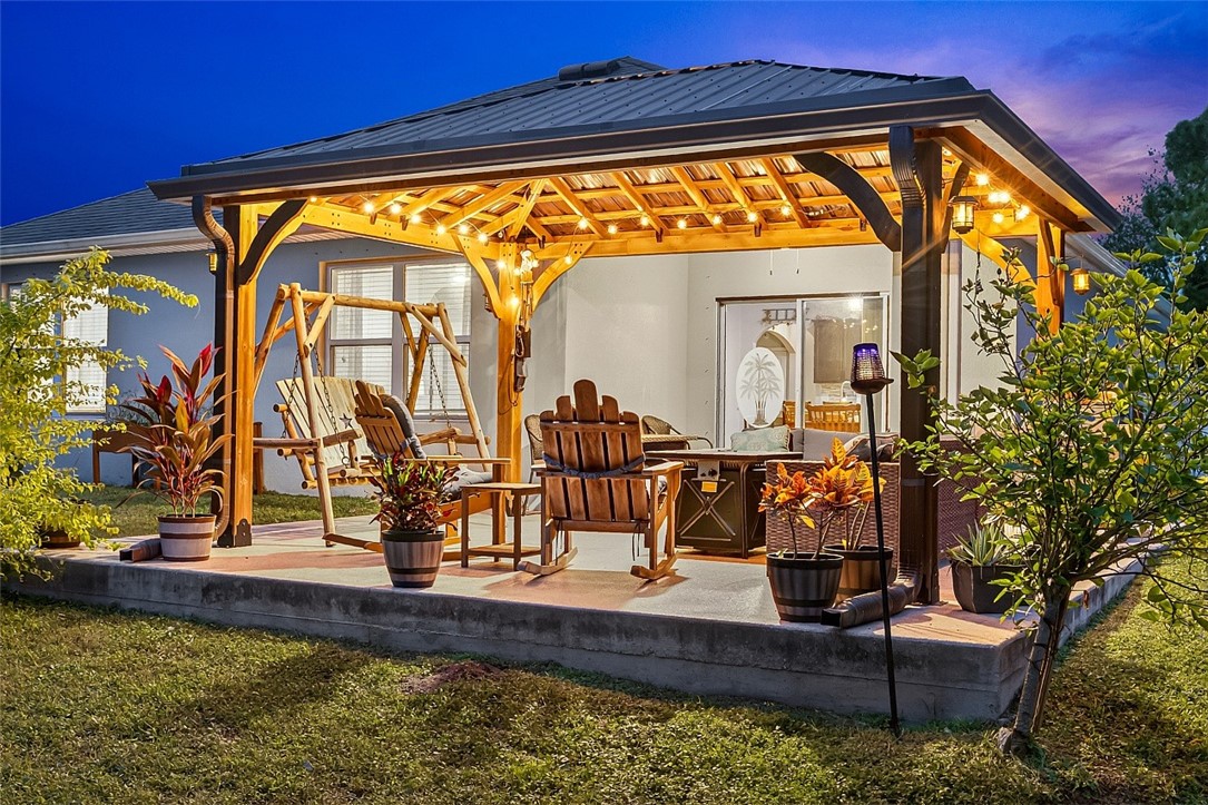 233 Periwinkle Drive Sebastian, FL 32958 - Photo 5 of 34 a view of swimming pool with outdoor seating