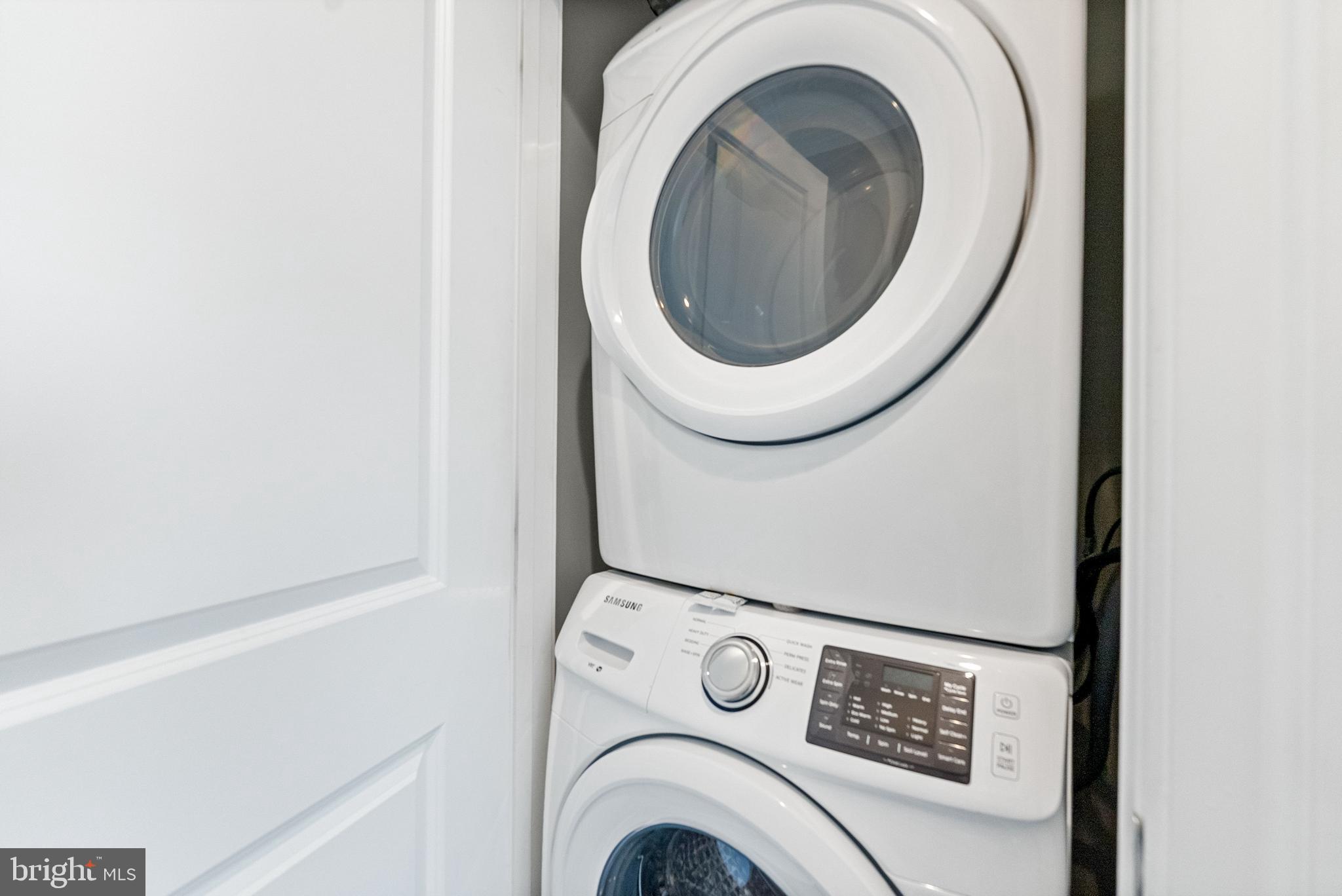 1423 Montello Avenue Northeast Washington, DC 20002 - Photo 20 of 30 a close up view of washer and dryer