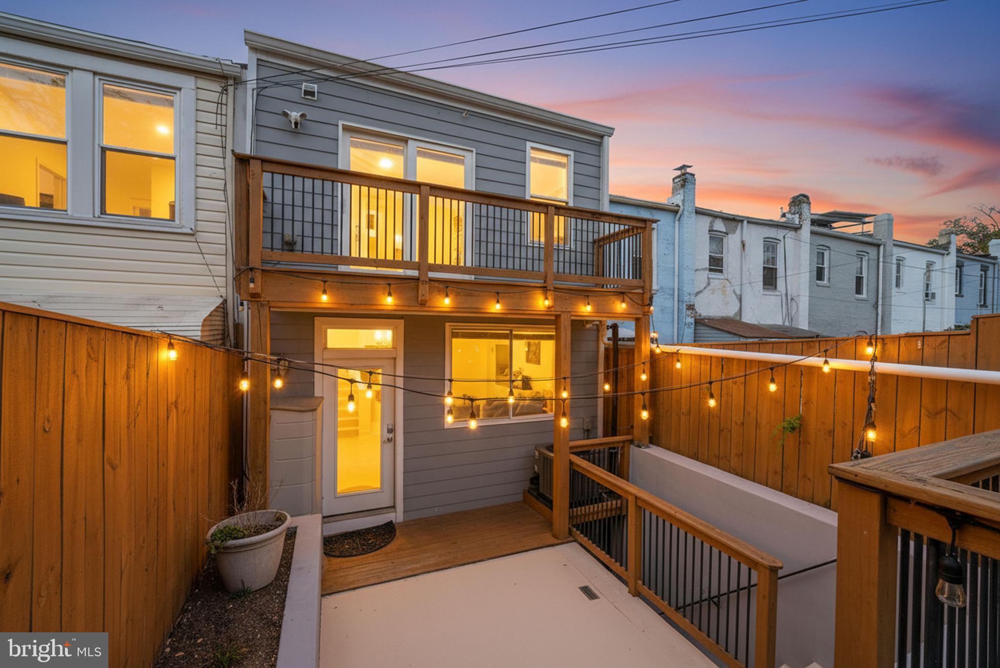 1423 Montello Avenue Northeast Washington, DC 20002 - Photo 29 of 30 a view of balcony with furniture