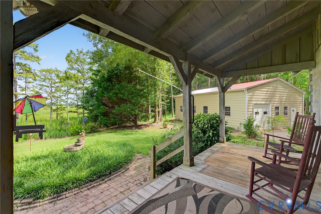21407 Old Neck Road Charles City, VA 23030 - Photo 1 of 50 a view of yard with patio