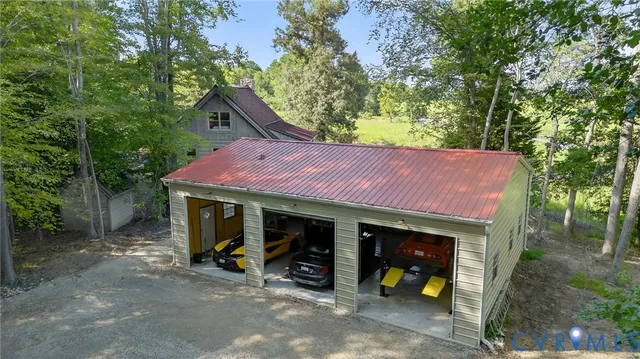 a view of a house with a porch