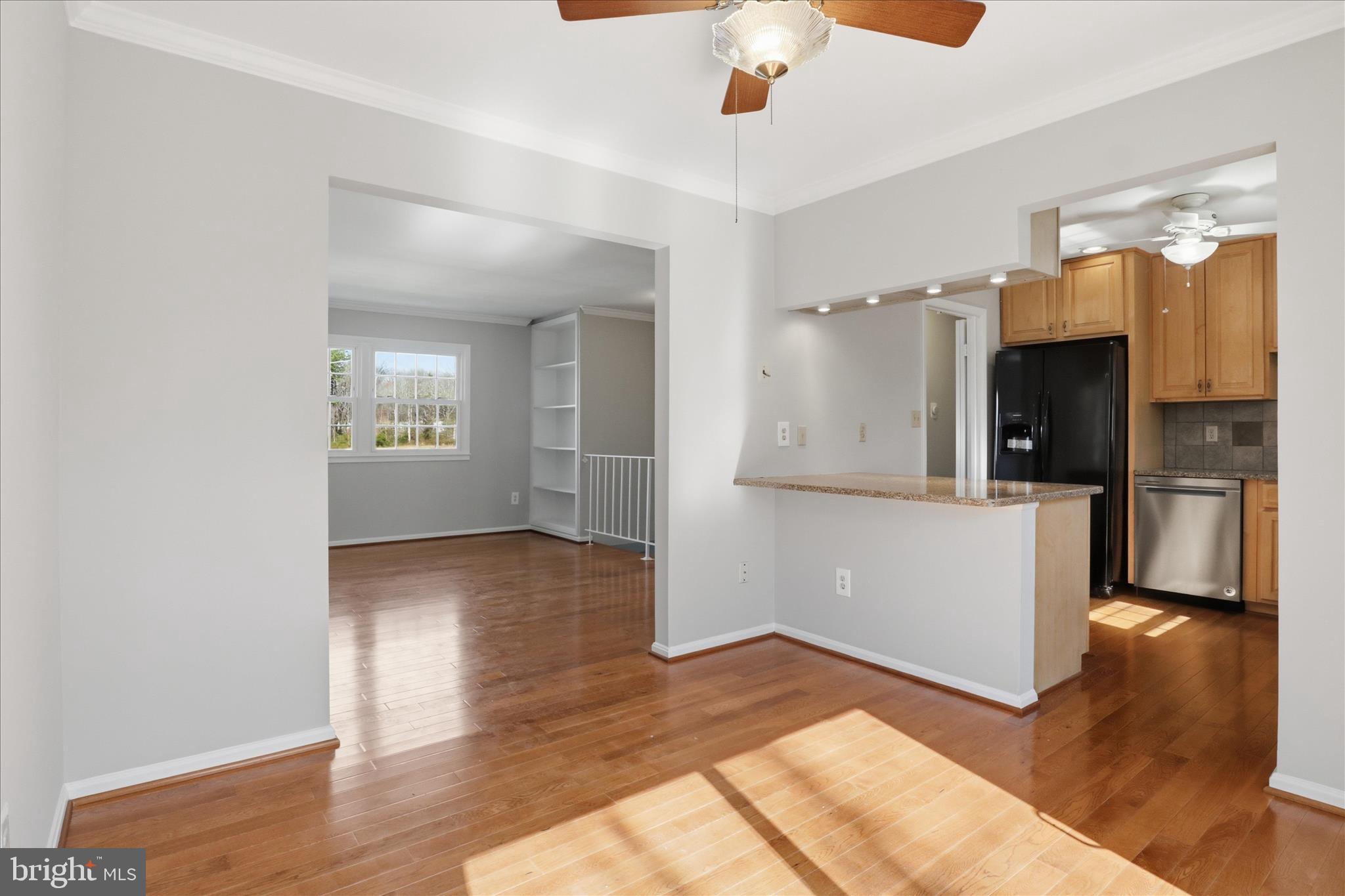14013 Lindendale Road Woodbridge, VA 22193 - Photo 14 of 42 Dining Room Looking Into Living Room