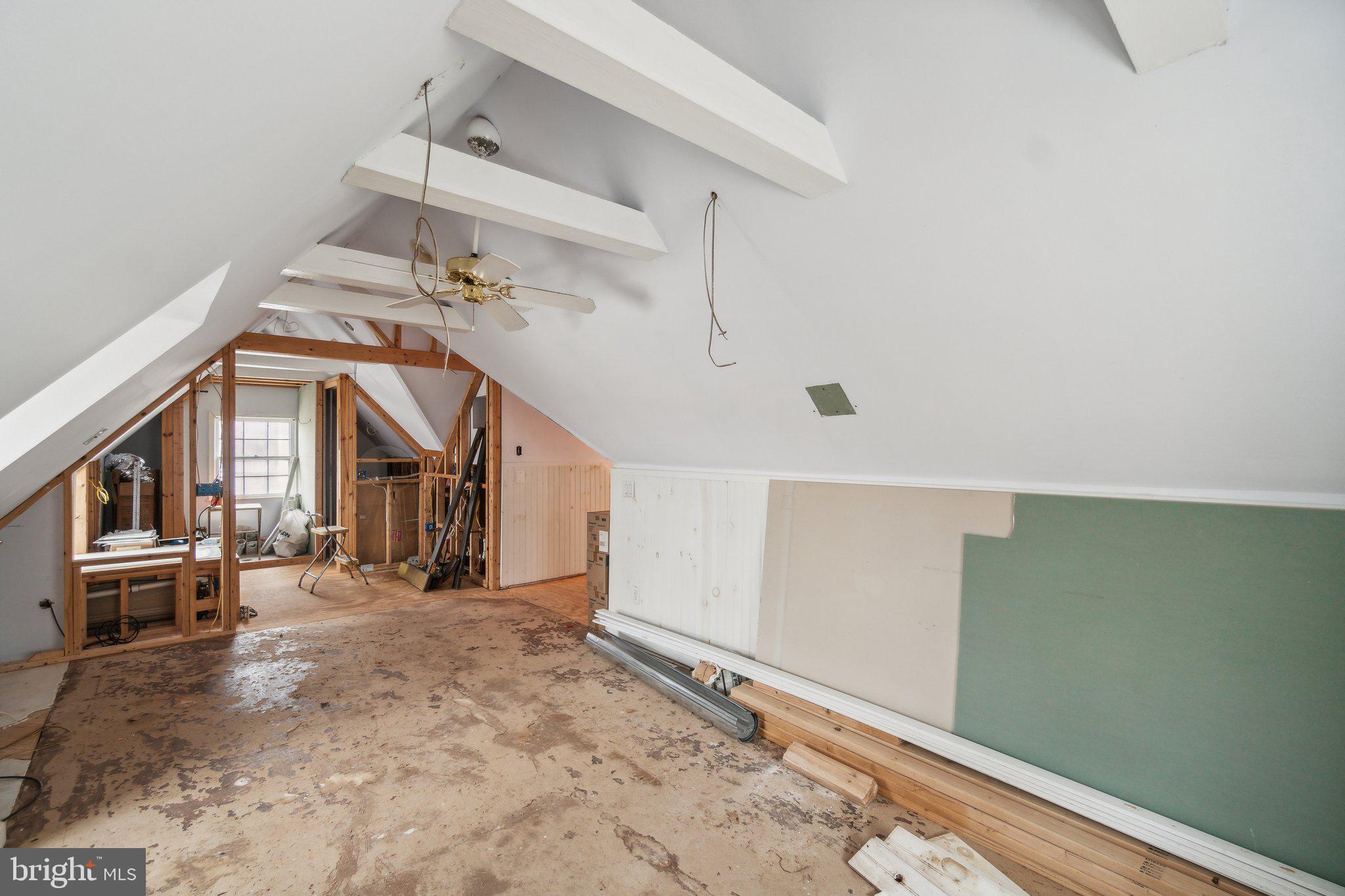 9303 Sutton Place Silver Spring, MD 20910 - Photo 23 of 45 Unfinished Upper Bedroom/Bath