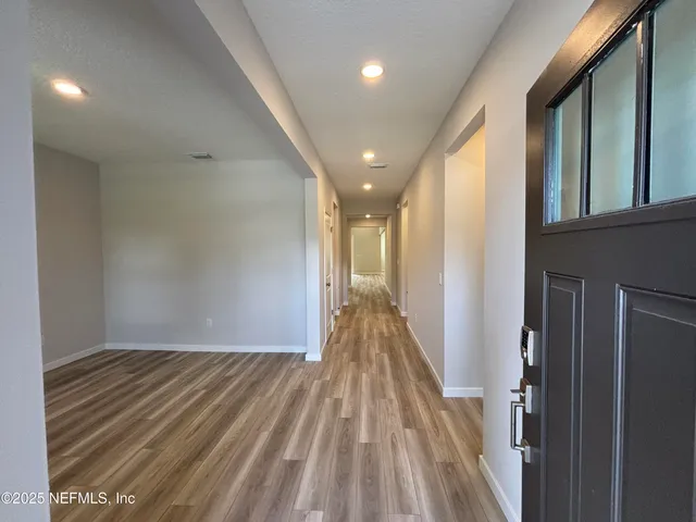 wooden floor in an empty room