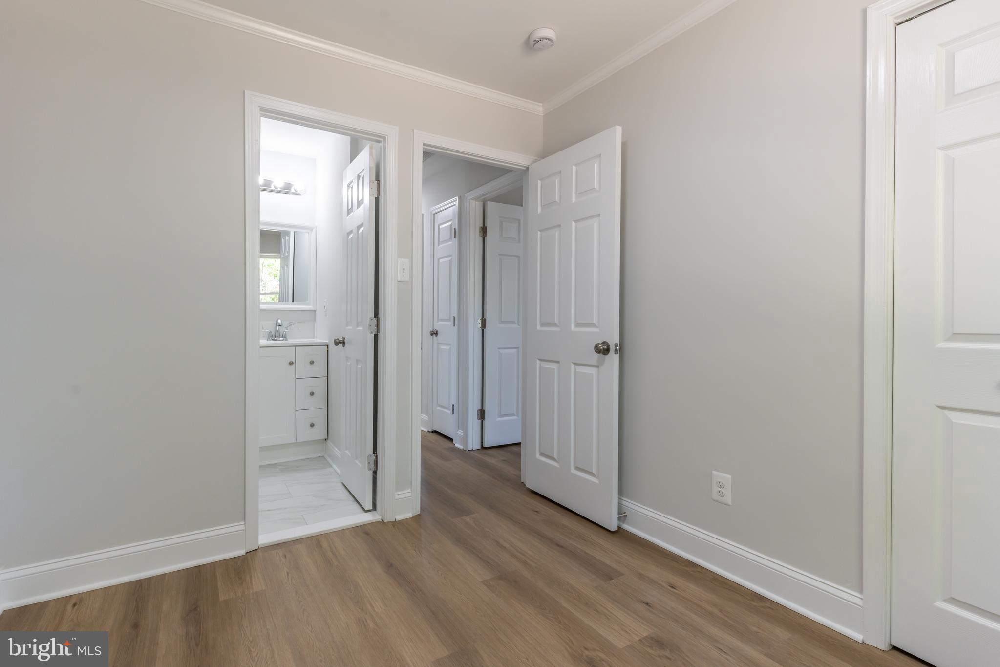 5506 Joplin Street Springfield, VA 22151 - Photo 13 of 32 wooden floor with closet area