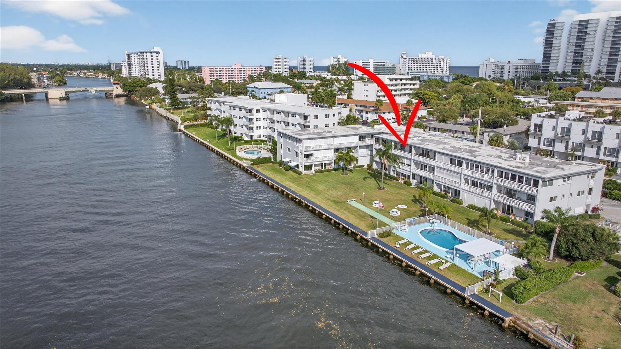 1001 North Riverside Drive, Unit 305 Pompano Beach, FL 33062 - Photo 36 of 44