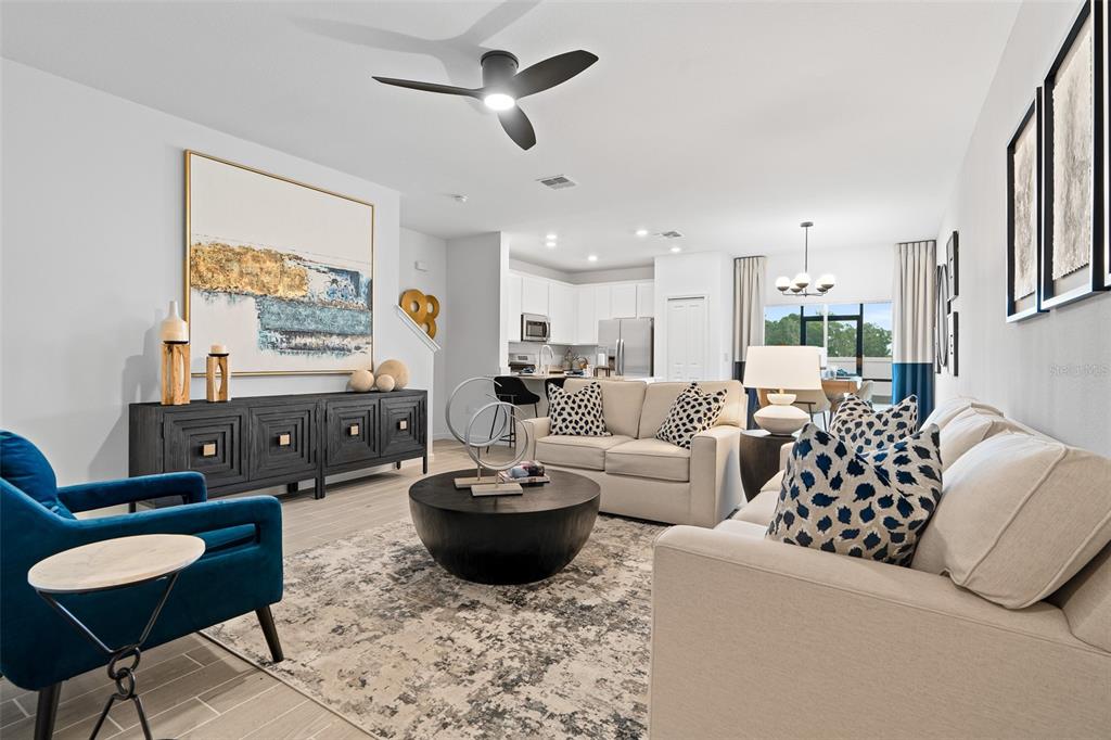 3639 Southeast 37th Ave Road Ocala, FL 34480 - Photo 24 of 61 a living room with furniture and a large window