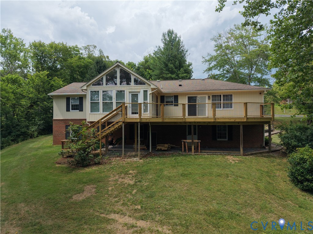 741 Furrs Mill Road Lexington, VA 24450 - Photo 5 of 29 Rear View