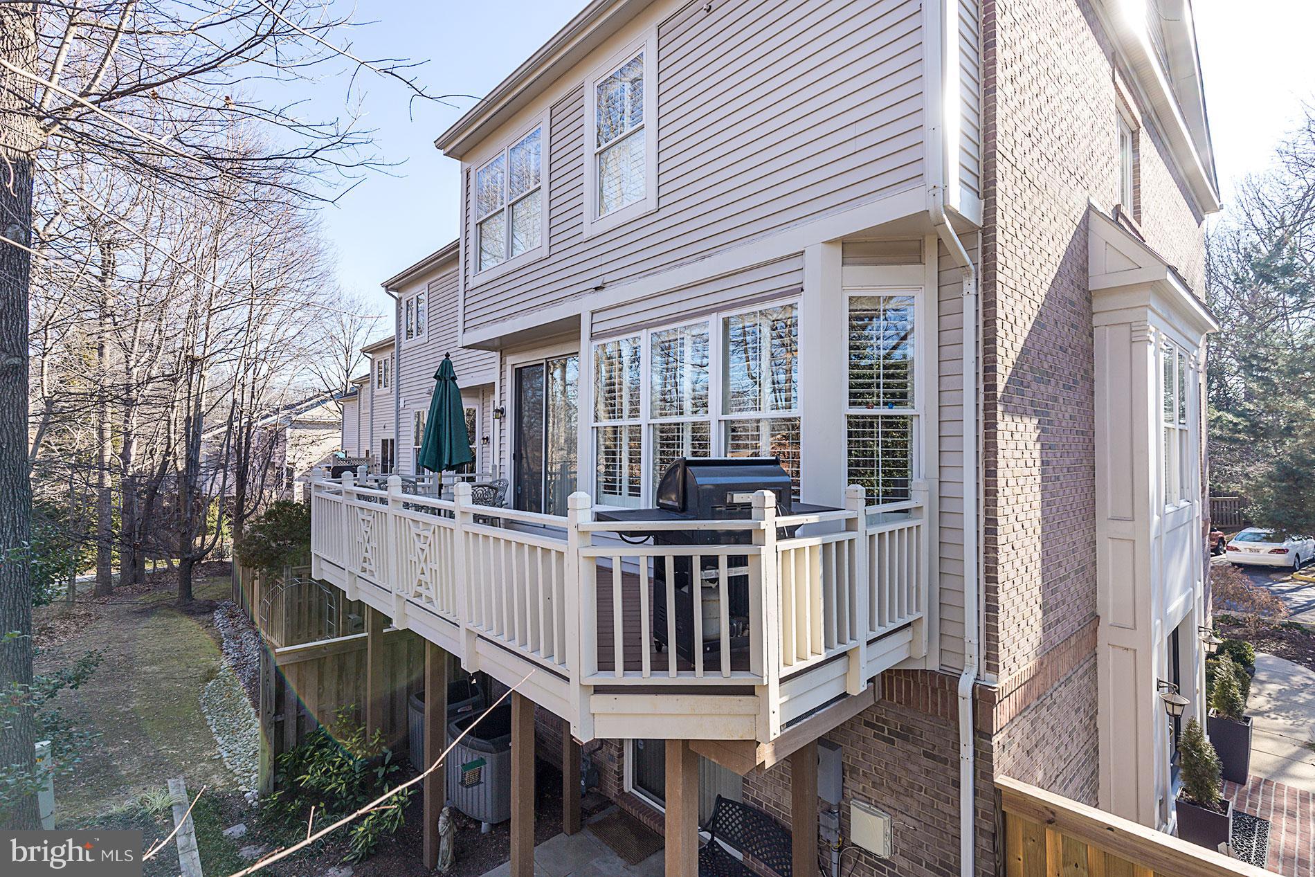 11522 Waterhaven Court Reston, VA 20190 - Photo 24 of 28 LARGE, PRIVATE DECK