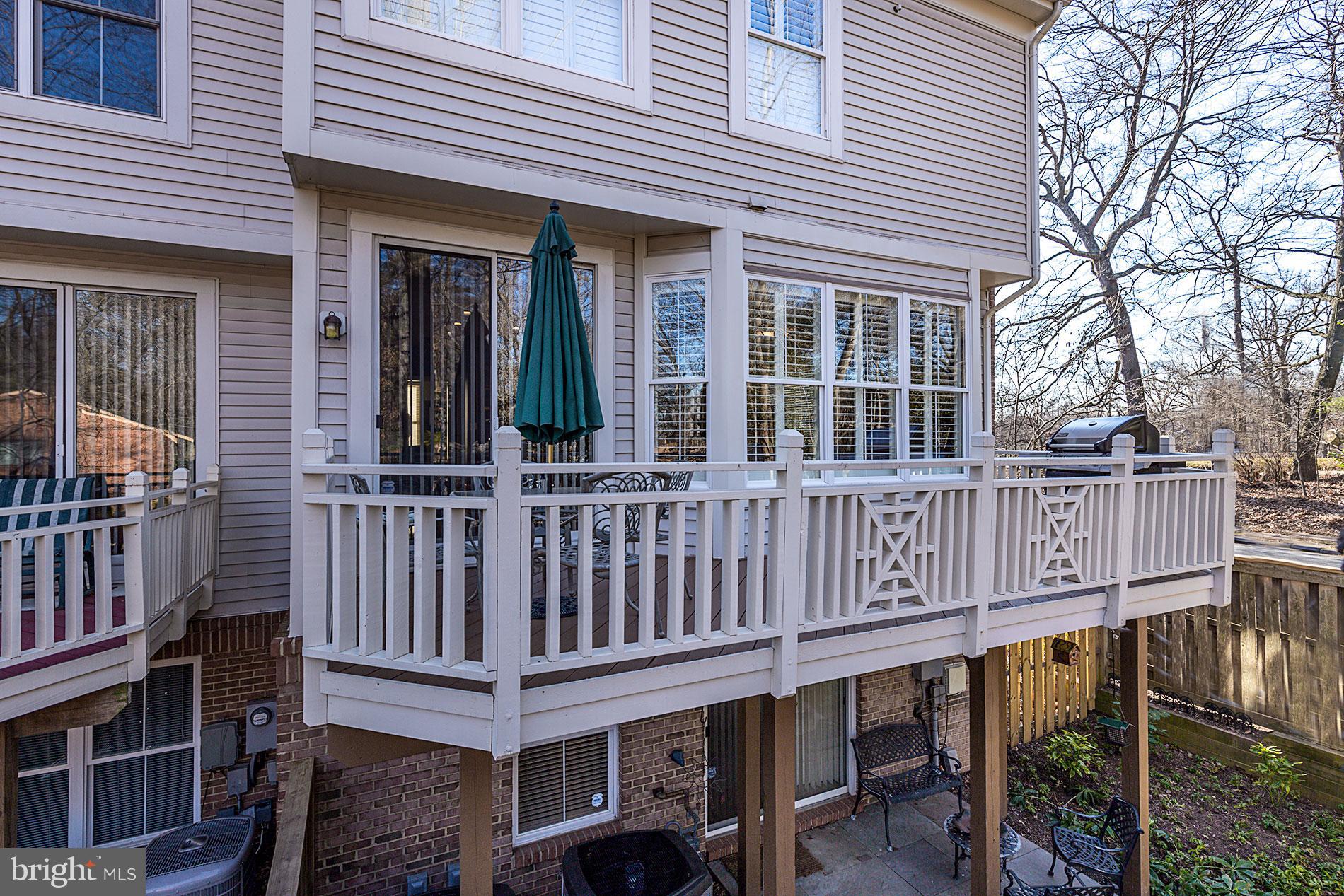 11522 Waterhaven Court Reston, VA 20190 - Photo 25 of 28 DECK W/NICE PATIO BELOW
