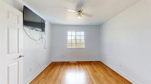 a view of road with trees