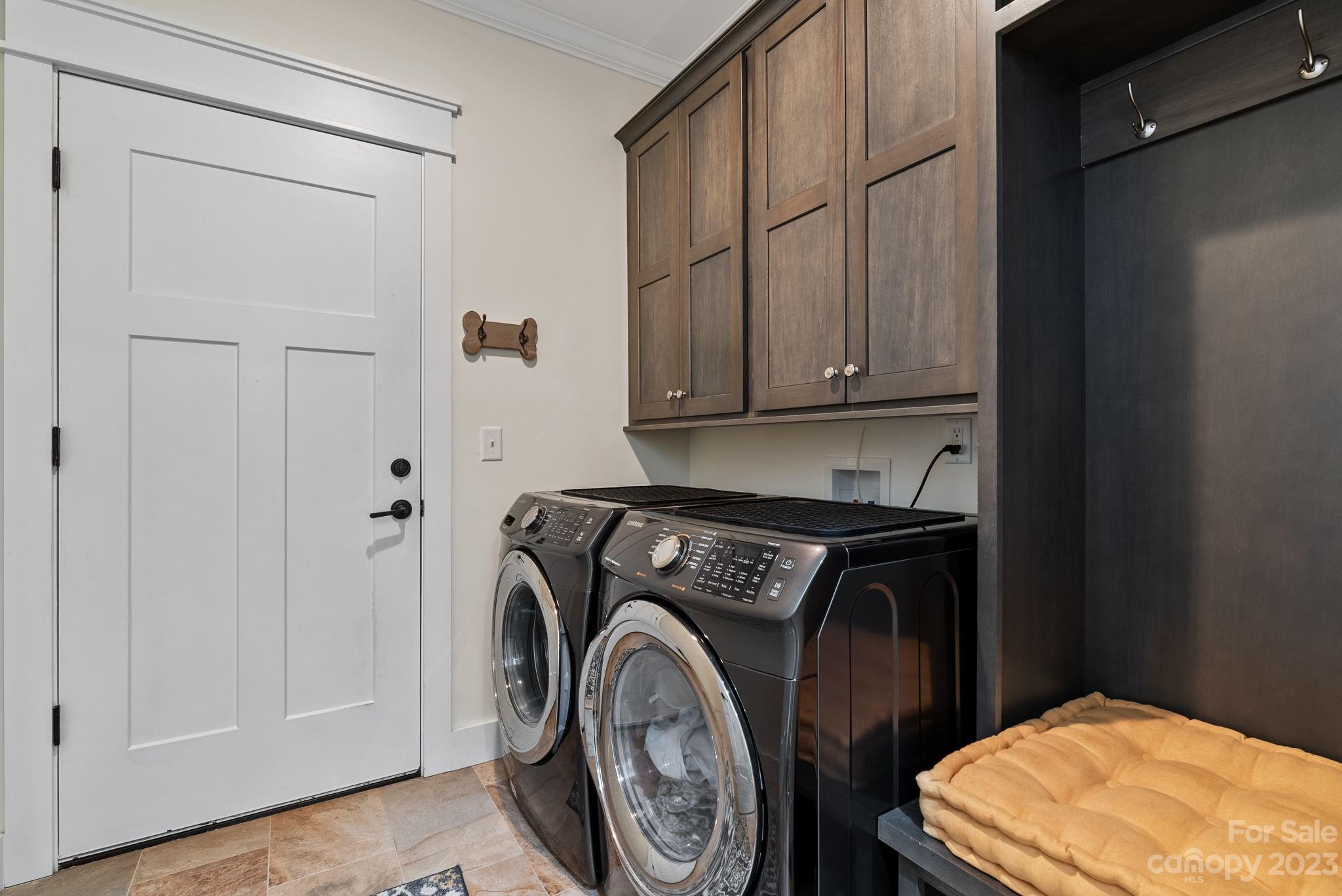 37 Still Creek Loop Fairview, NC 28730 - Photo 18 of 46 a utility room with dryer and washer