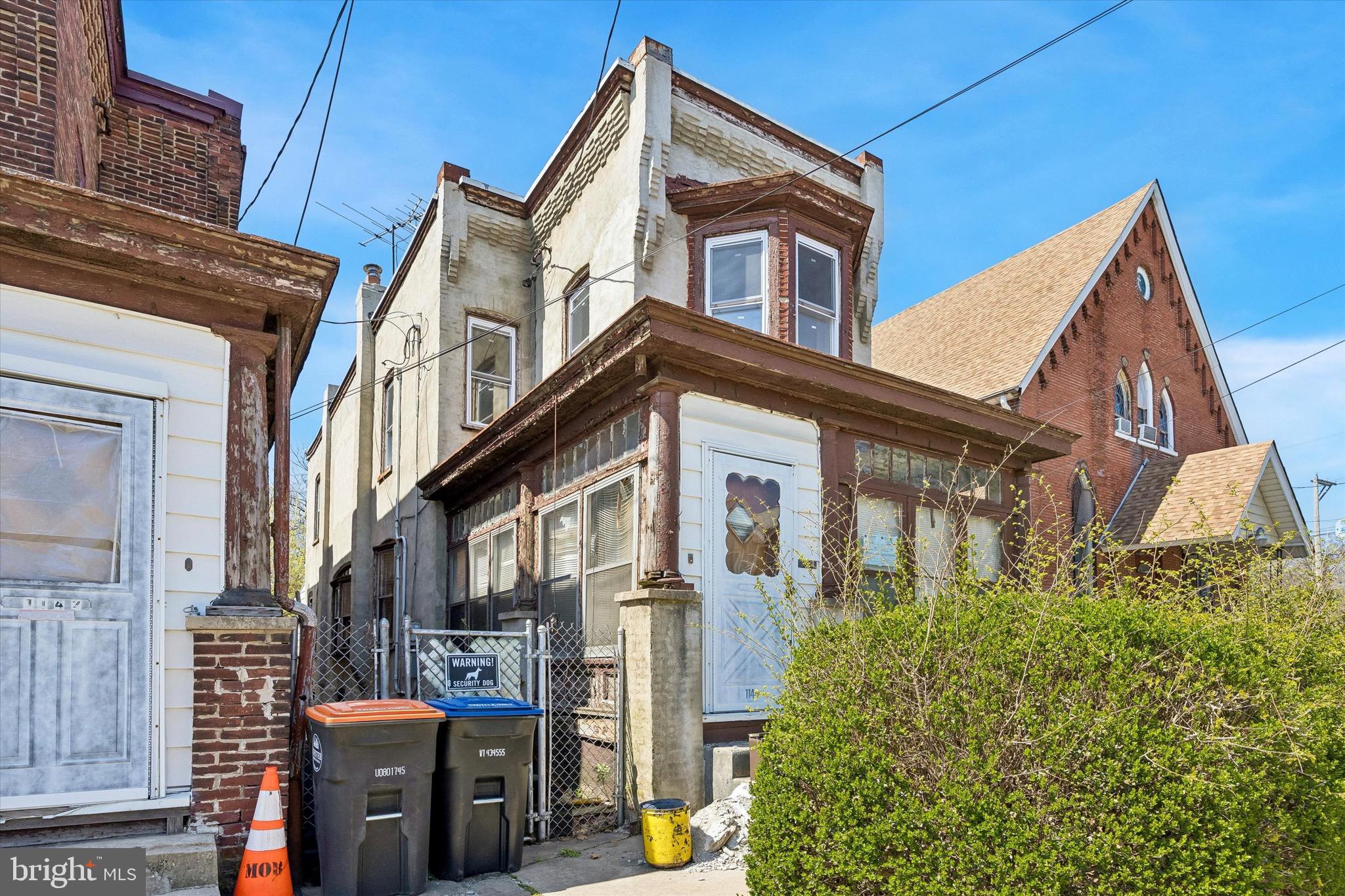 a view of a house with many windows
