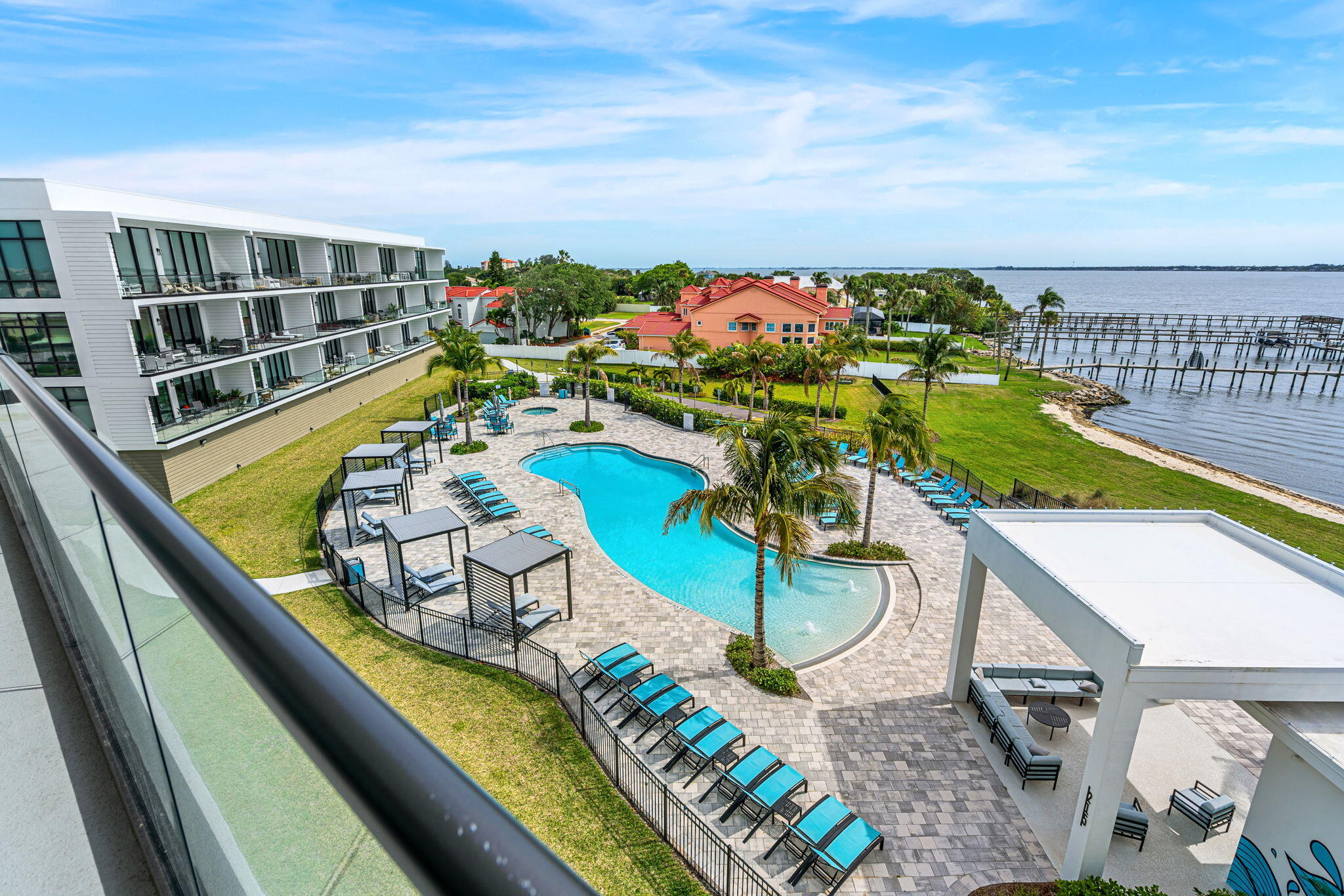 225 Strand Drive, Unit 404 Melbourne Beach, FL 32951 - Photo 2 of 30 swimming pool view with a seating space