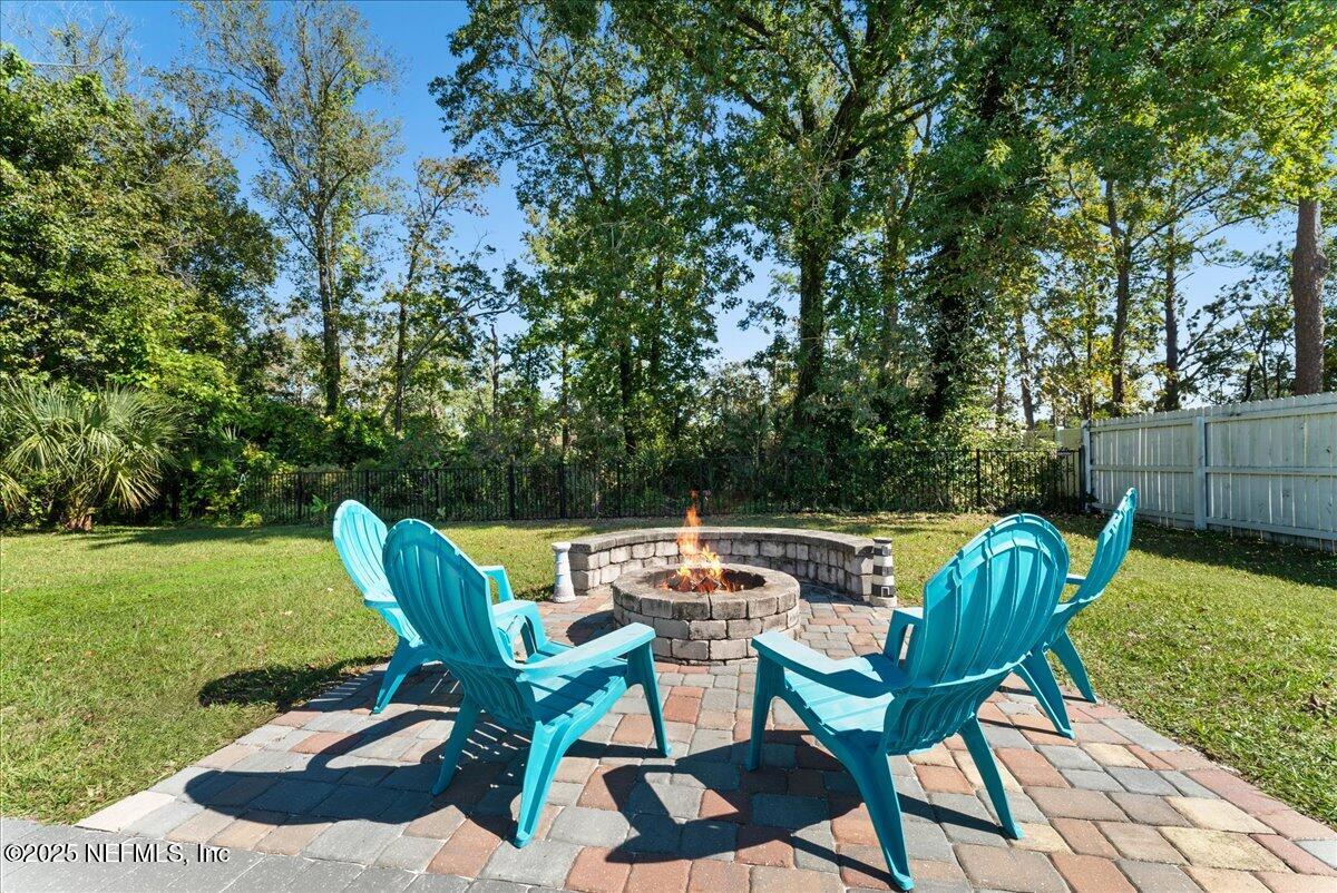 3943 Eunice Road Jacksonville, FL 32250 - Photo 35 of 49 a view of an outdoor sitting area with furniture