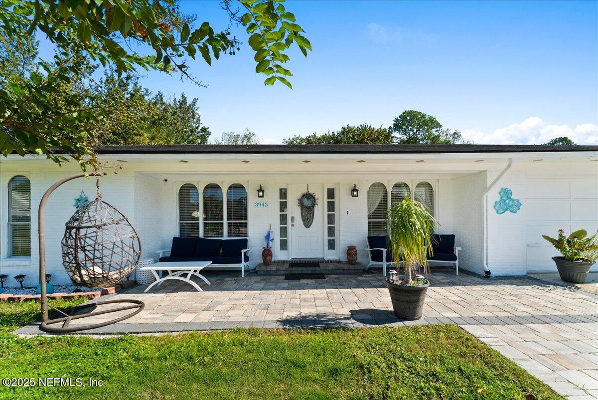 3943 Eunice Road Jacksonville, FL 32250 - Photo 41 of 49 swimming pool view with seating space