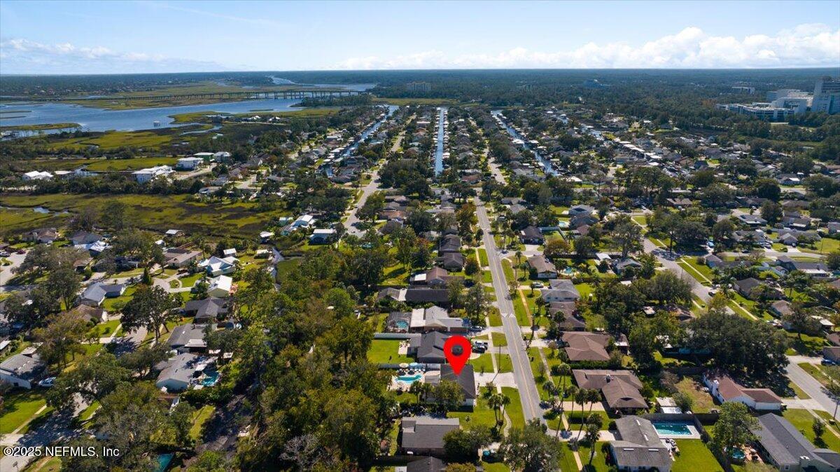 3943 Eunice Road Jacksonville, FL 32250 - Photo 47 of 49 an aerial view of multiple house