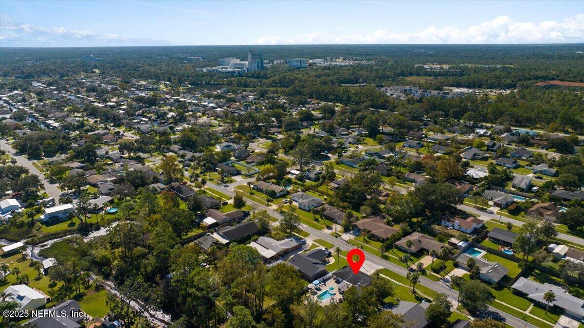 3943 Eunice Road Jacksonville, FL 32250 - Photo 48 of 49 an aerial view of multiple house
