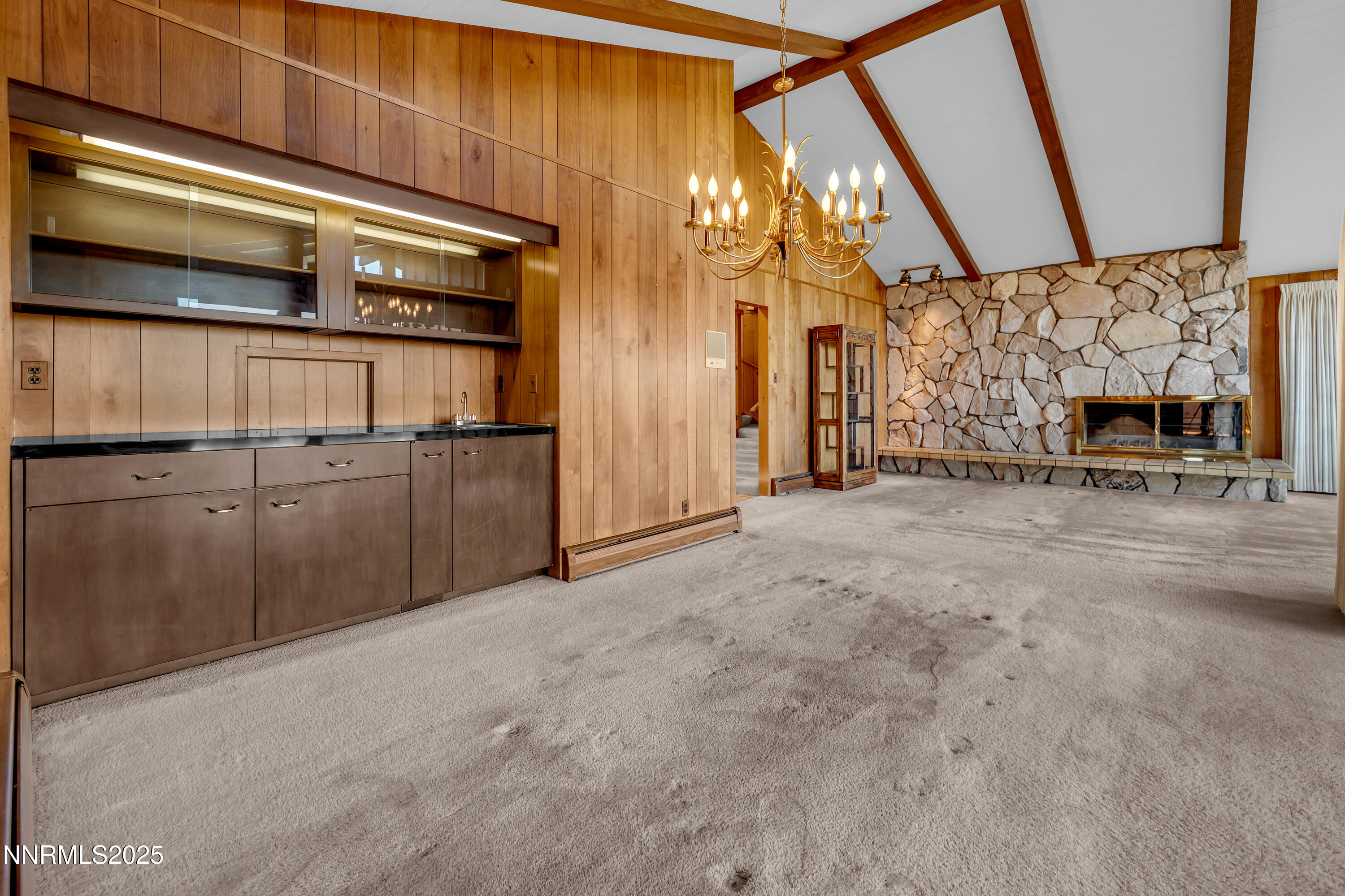 1965 Solari Drive Reno, NV 89509 - Photo 8 of 44 a view of a hallway with fireplace