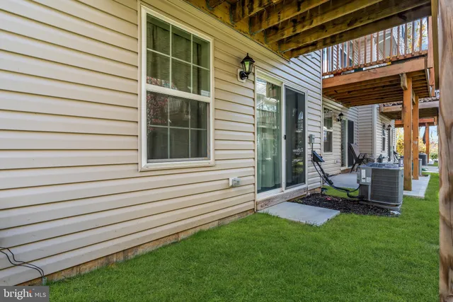 a view of a big building with many windows