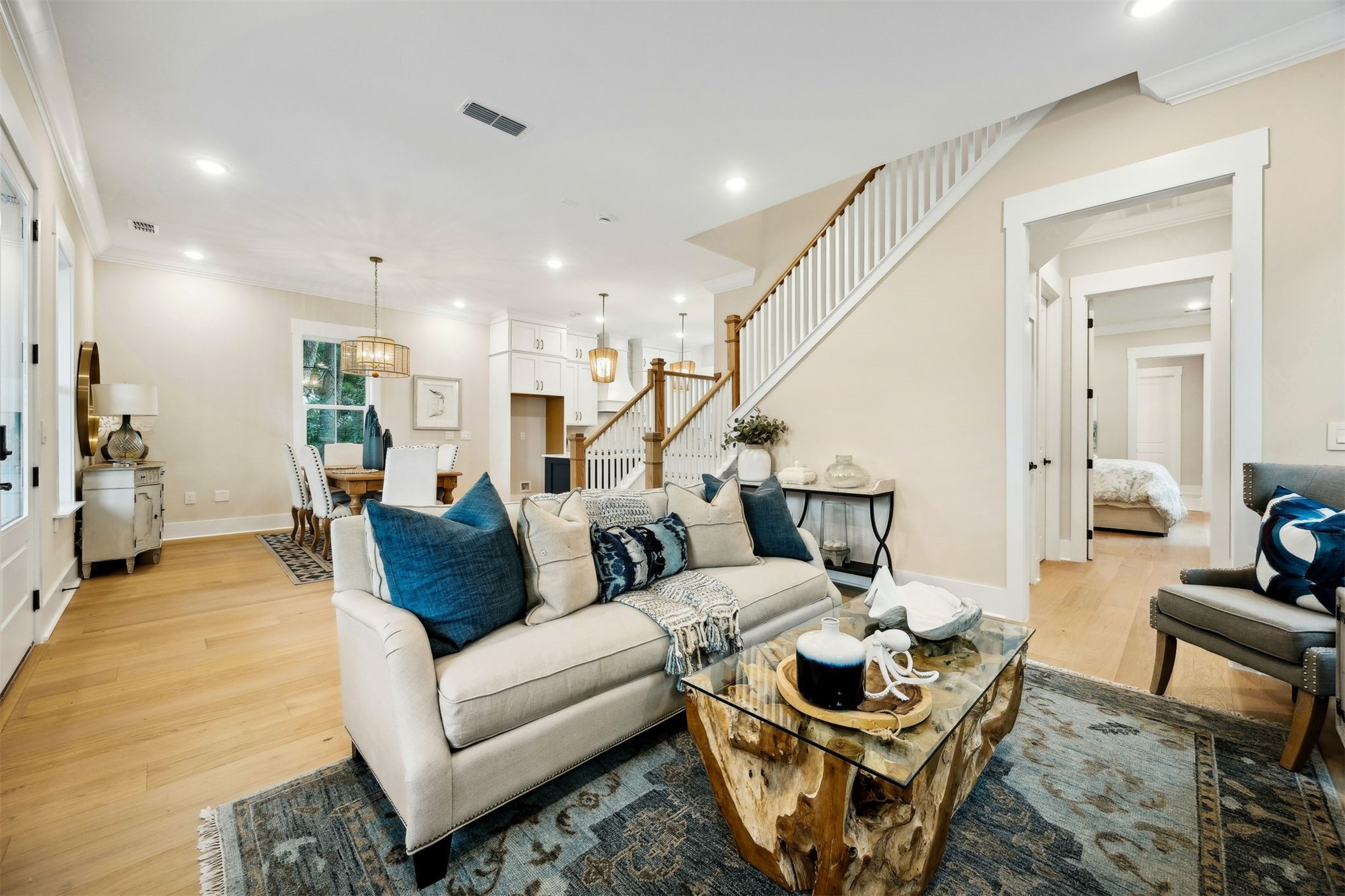1111 White Street Fernandina Beach, FL 32034 - Photo 11 of 82 a living room with furniture and a wooden floor