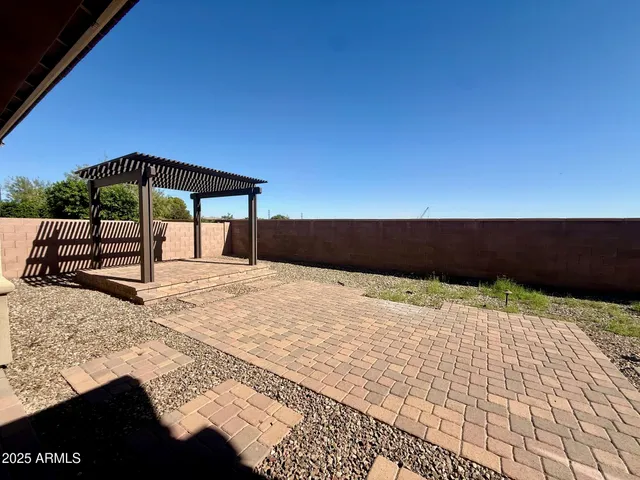 a view of gallery with wooden floor