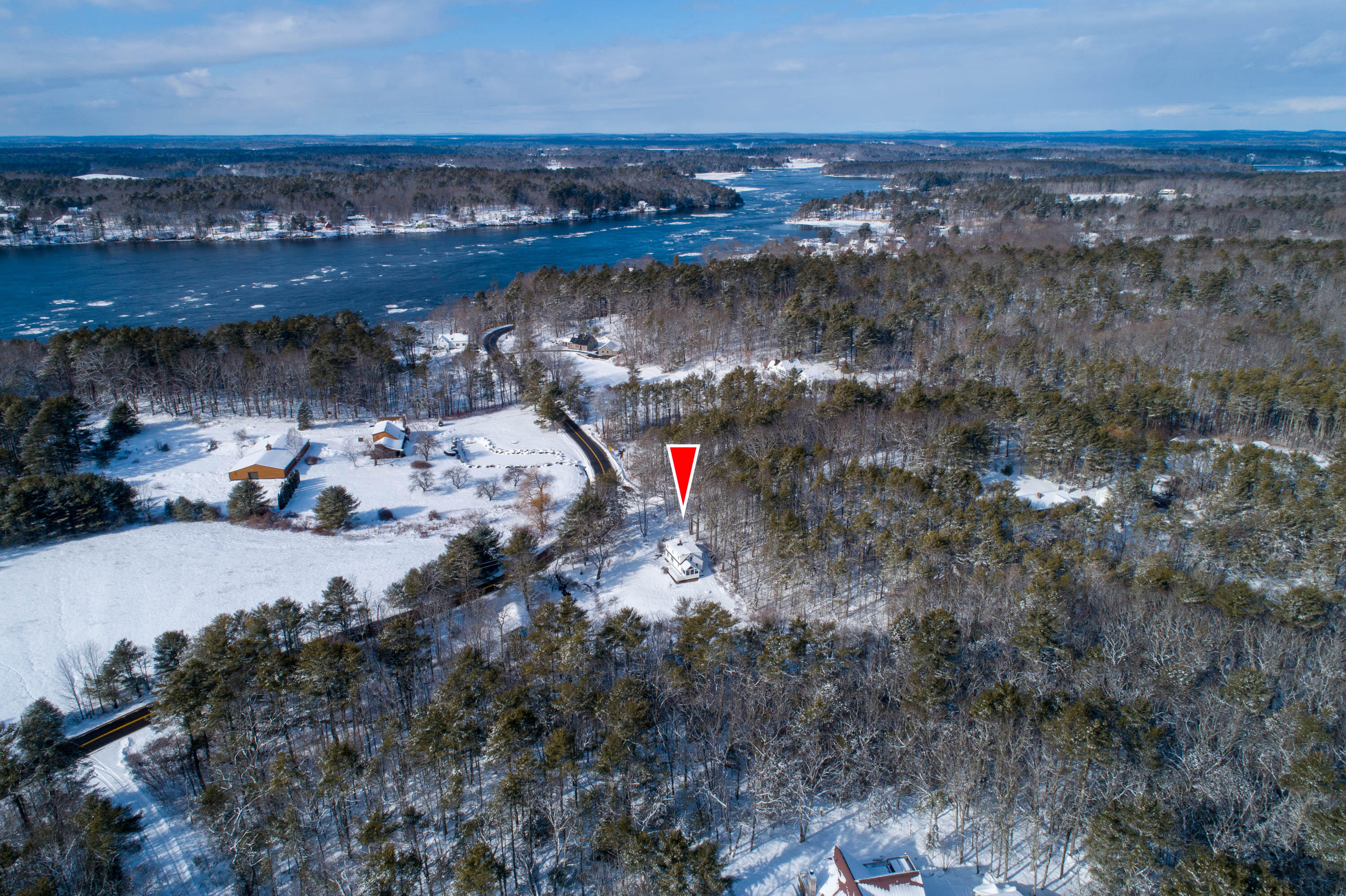 37 River Road Woolwich, ME 04579 - Photo 6 of 24 20230131-DJI_0058-Edit