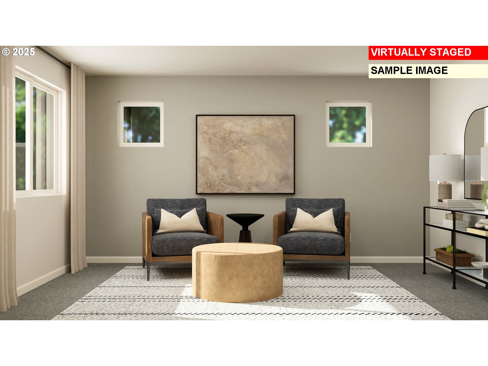 14924 Southwest 165th Avenue Tigard, OR 97224 - Photo 16 of 30 a living room with furniture and a rug