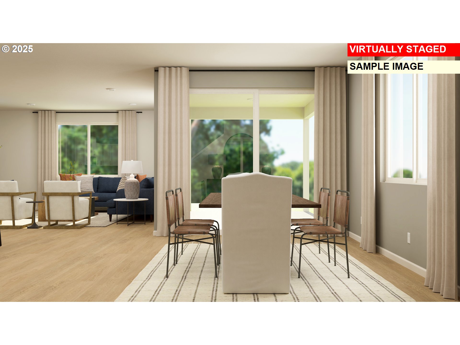 14924 Southwest 165th Avenue Tigard, OR 97224 - Photo 6 of 30 a living room with furniture and a large window