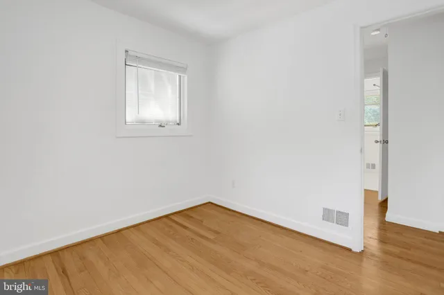 a view of empty room