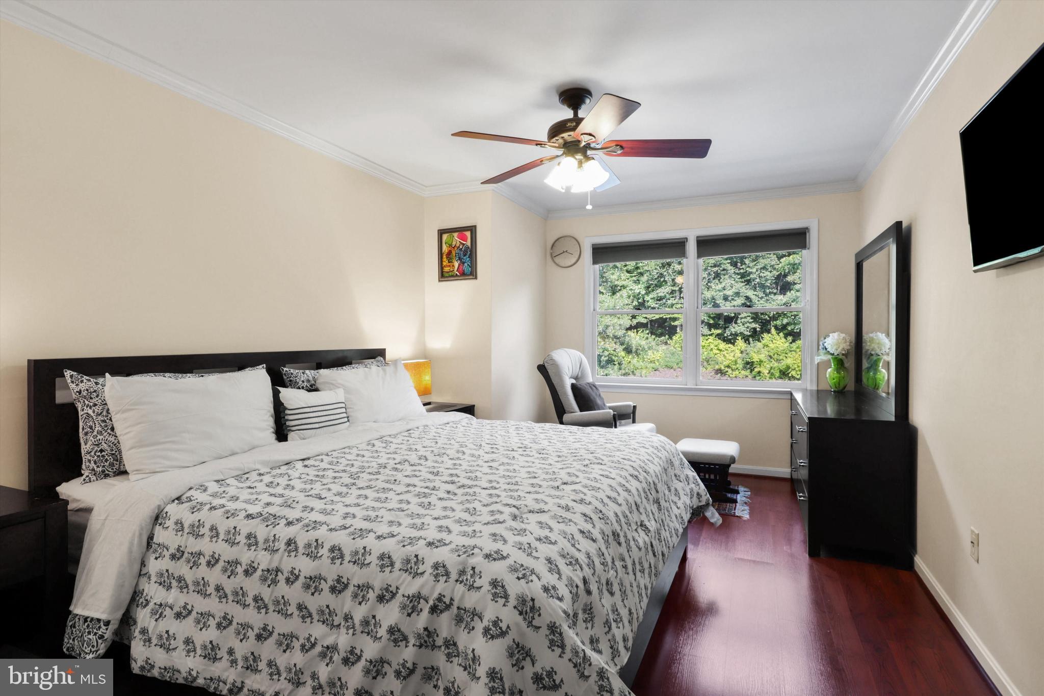 9097 Golden Sunset Lane Springfield, VA 22153 - Photo 19 of 40 Second bedroom with king bed