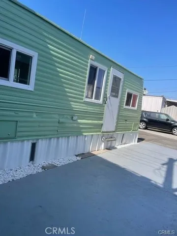 a backyard of a house