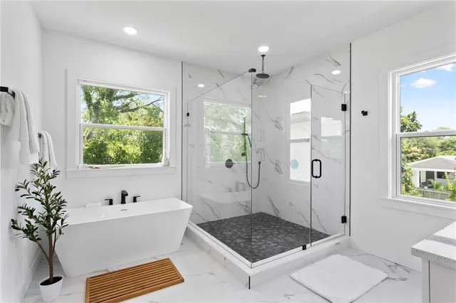 a view of an outdoor space and a yard