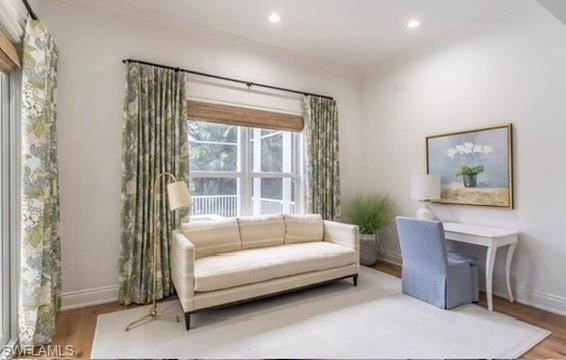 428 Rudder Road Naples, FL 34102 - Photo 28 of 49 a bedroom with a bed and a couch