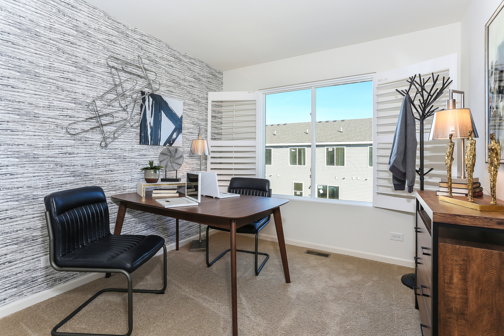 2472 Bella Drive, Unit 2575 Pingree Grove, IL 60140 - Photo 11 of 29 a view of a workspace with furniture