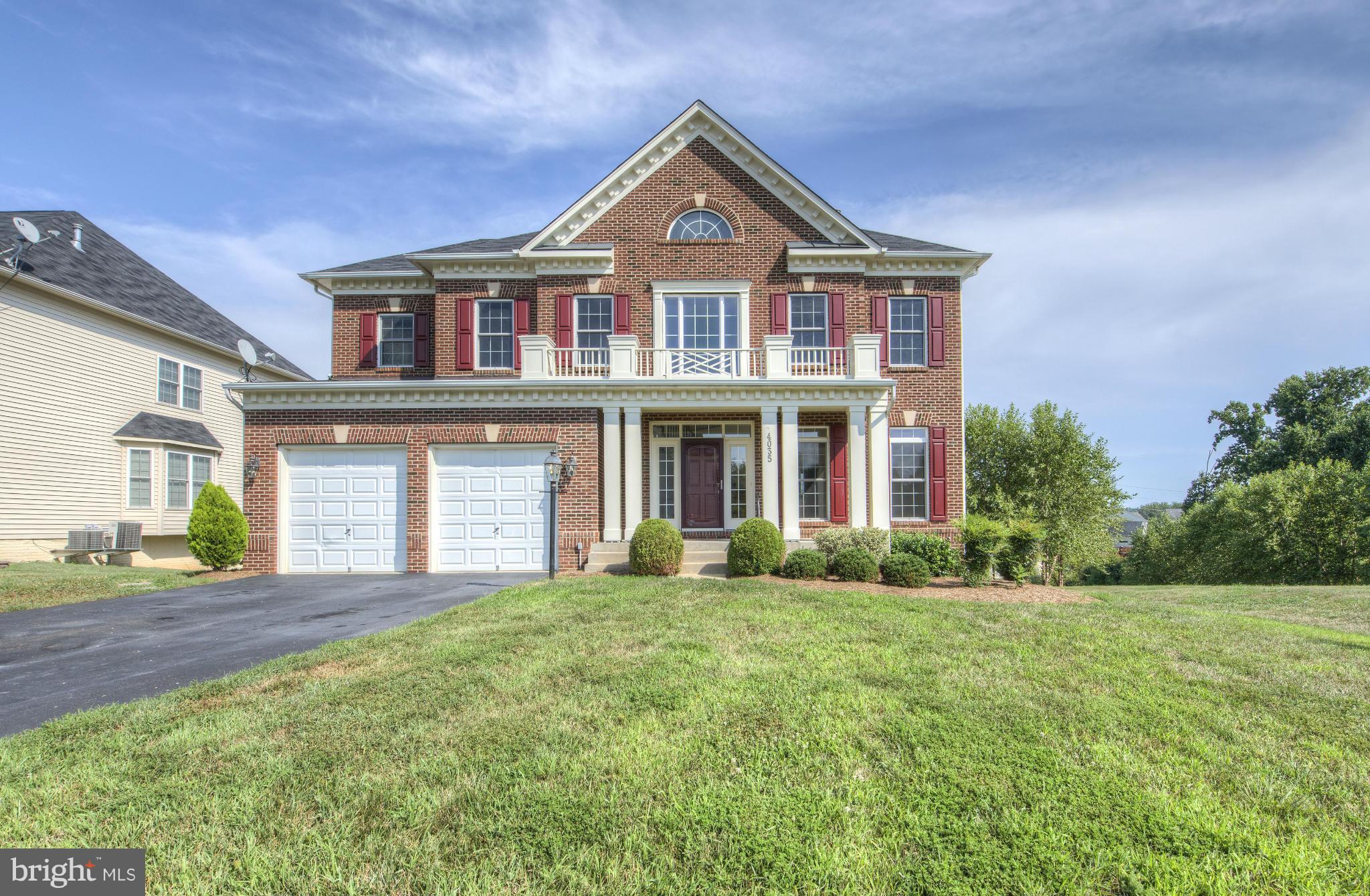Front Elevation of Home