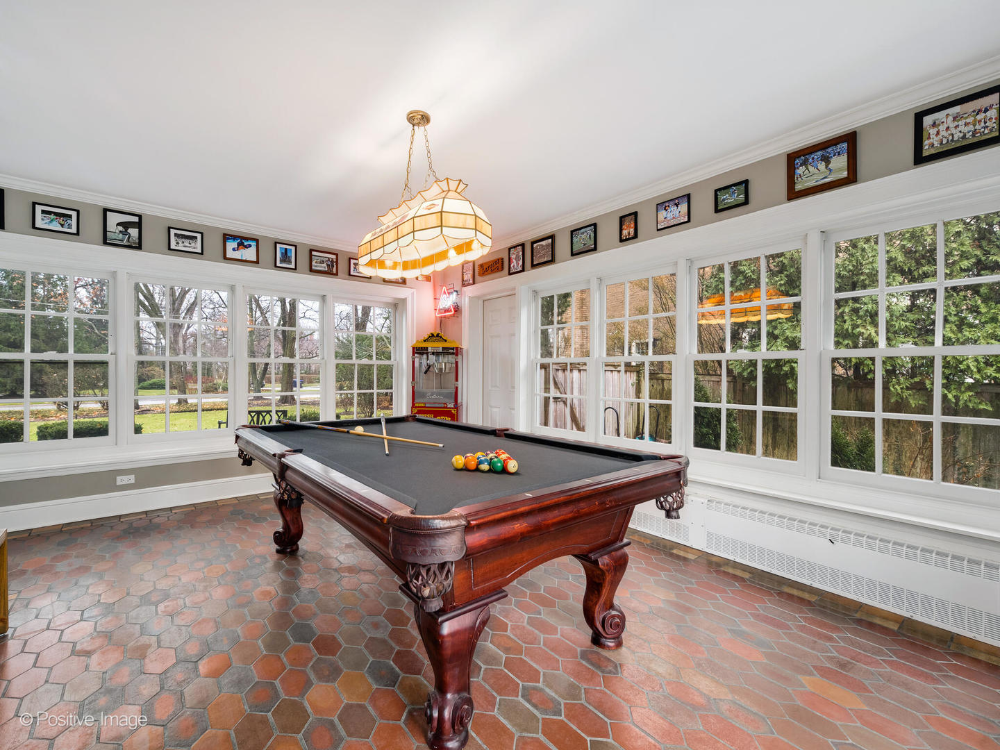 205 Scott Avenue Winnetka, IL 60093 - Photo 16 of 58 a room with pool table and windows