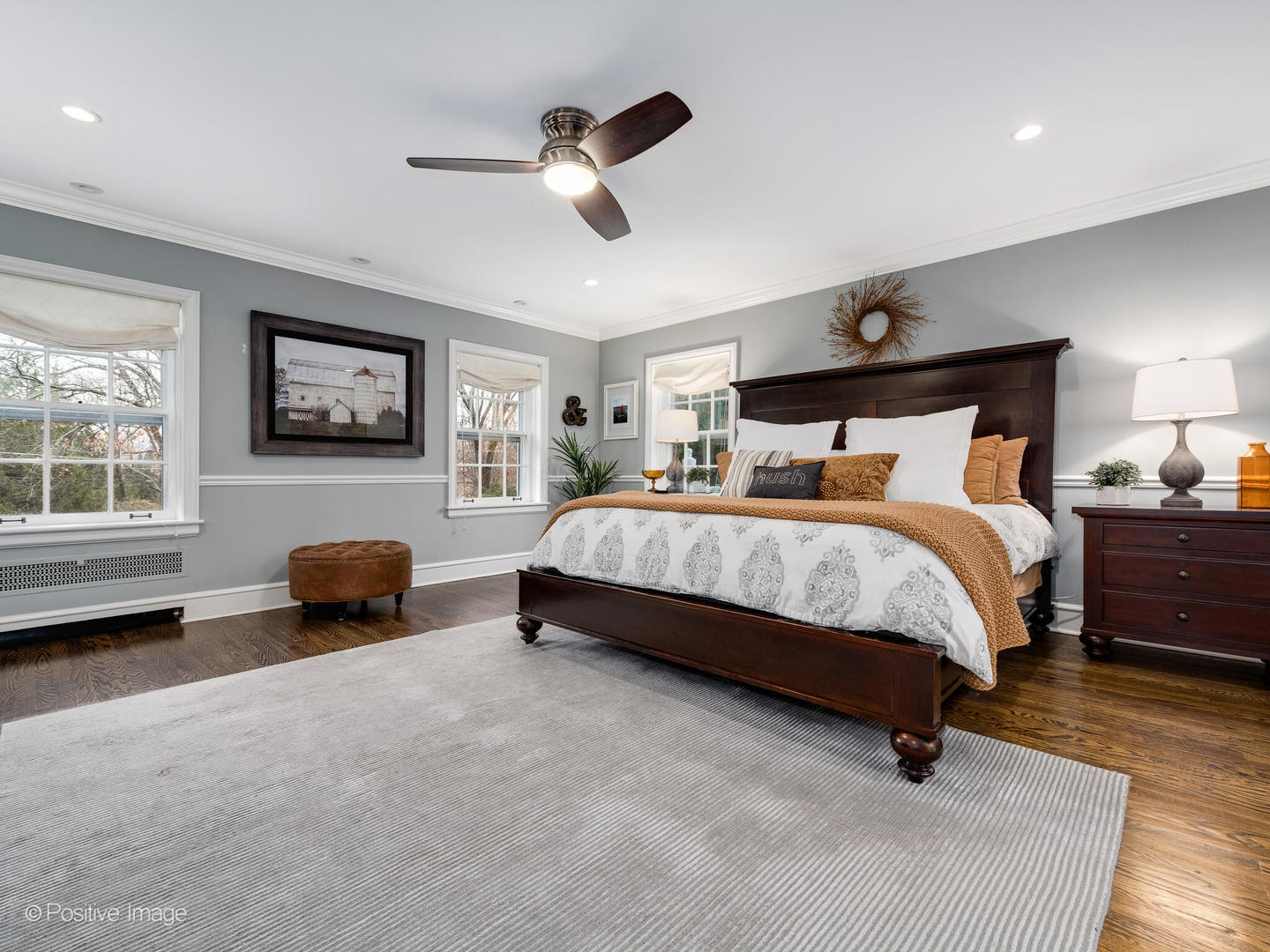 205 Scott Avenue Winnetka, IL 60093 - Photo 21 of 58 a bedroom with a bed a couch and a window