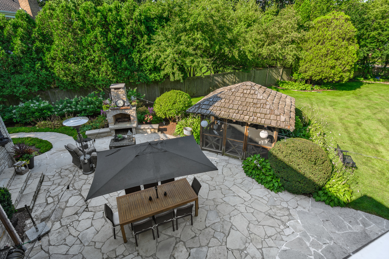 205 Scott Avenue Winnetka, IL 60093 - Photo 54 of 58 an outdoor space with furniture and garden