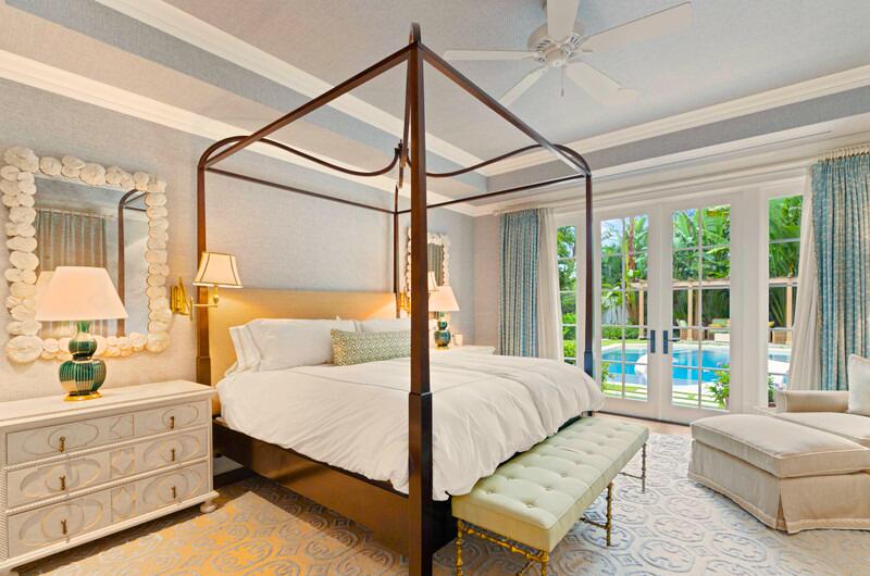 300 Indian Road Palm Beach, FL 33480 - Photo 14 of 17 a bedroom with a large bed and a window