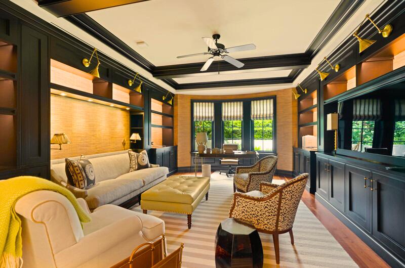 300 Indian Road Palm Beach, FL 33480 - Photo 16 of 17 a living room with fireplace furniture and a large window