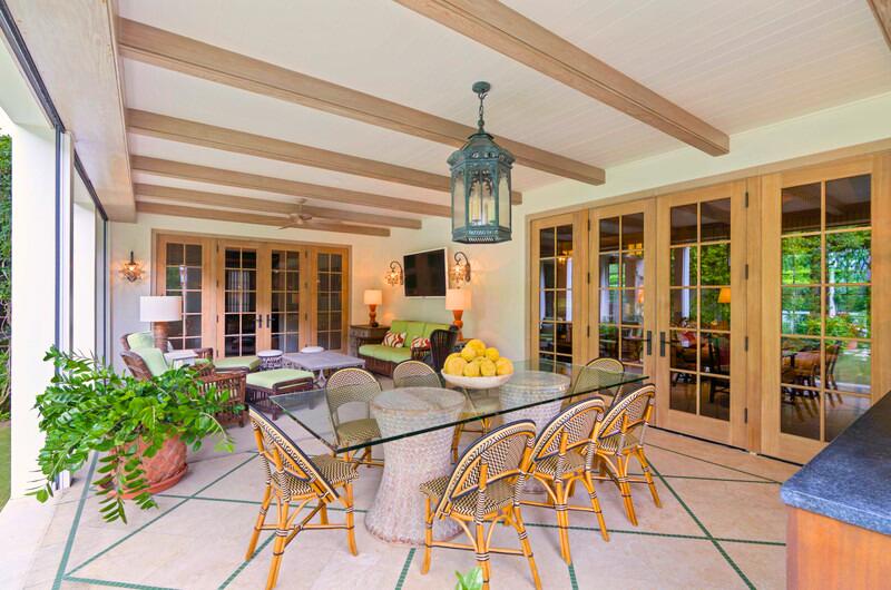 300 Indian Road Palm Beach, FL 33480 - Photo 5 of 17 a view of a dining room with furniture window and outside view