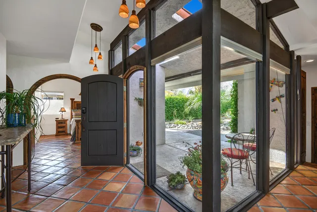 a view of outdoor seating