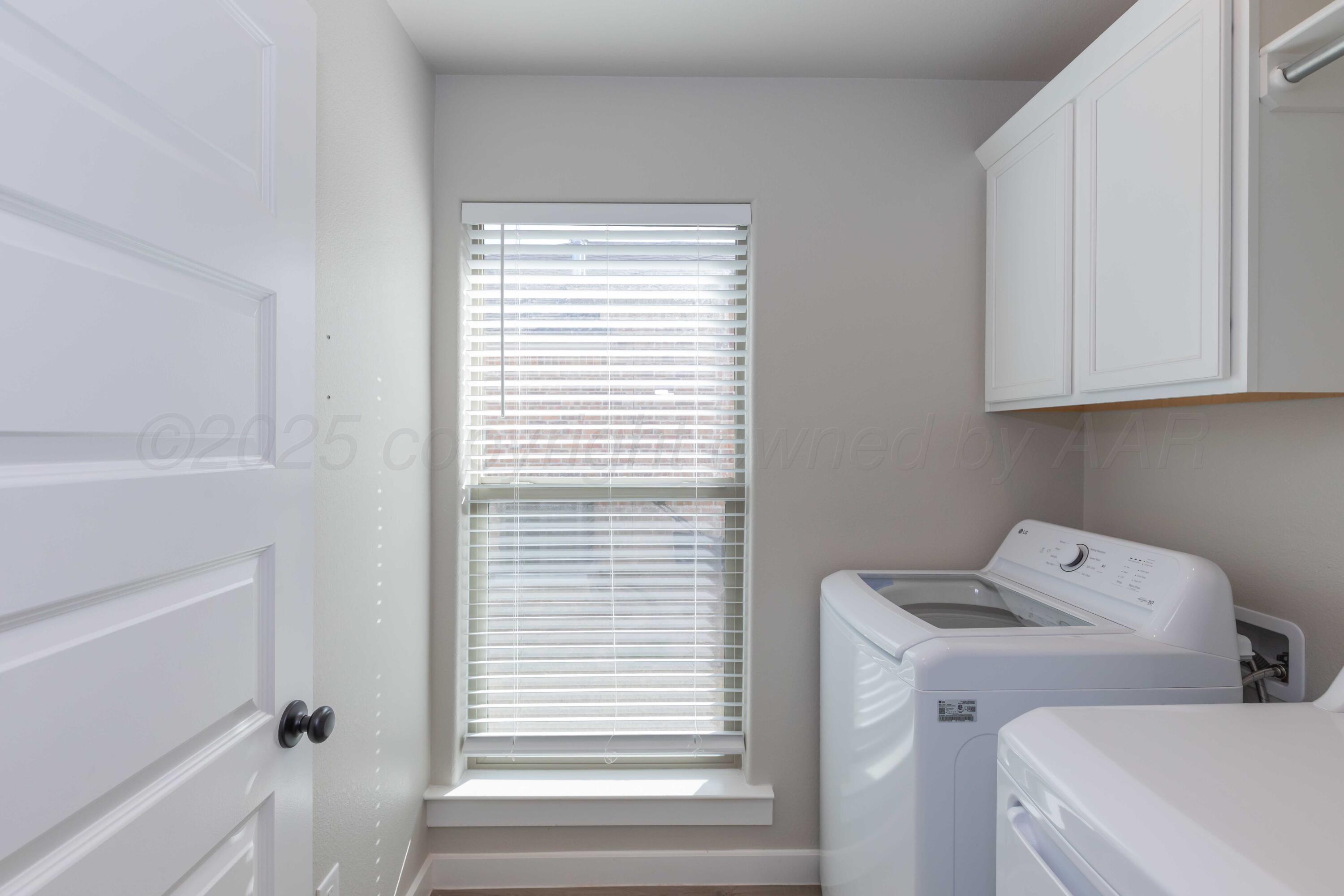 1801 Moon River Road Amarillo, TX 79118 - Photo 39 of 43 a view of storage and utility room with washer and dryer