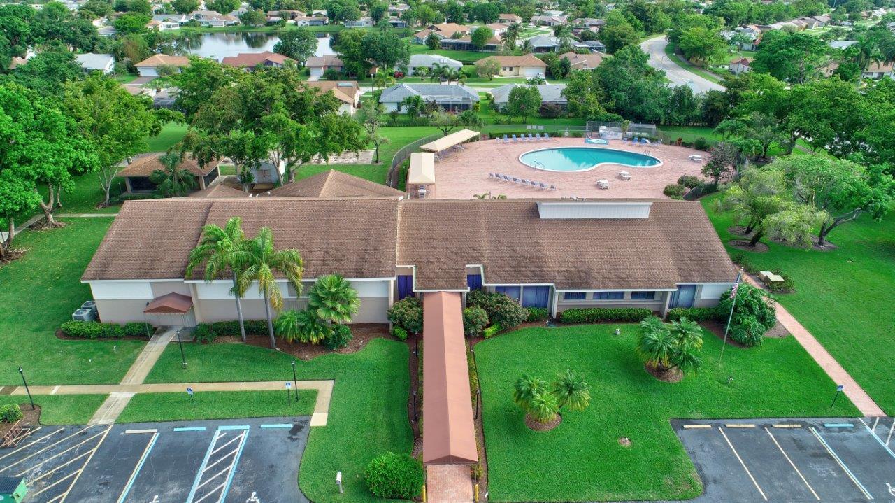 6359 Winding Brook Way Delray Beach, FL 33484 - Photo 22 of 24 an aerial view of a house